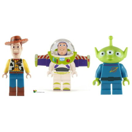 3 Lego Authentic Disney Woody Buzz Alien Minifigures Toy Story