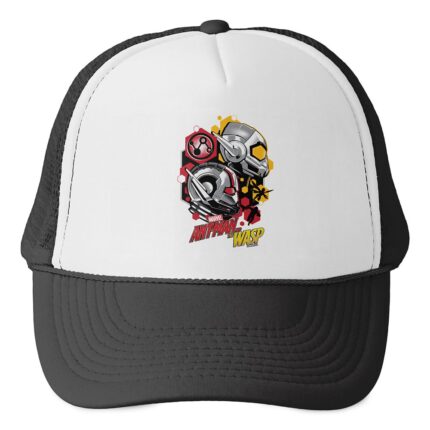 Ant-Man and the Wasp: Hexagonal Helmet Icons Trucker Hat Customizable Official shopDisney