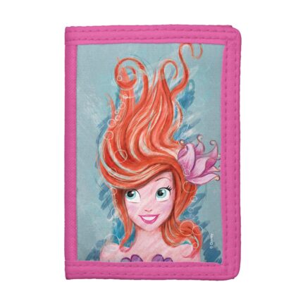 Art of Ariel: Live the Adventure Trifold Wallet Customized Official shopDisney