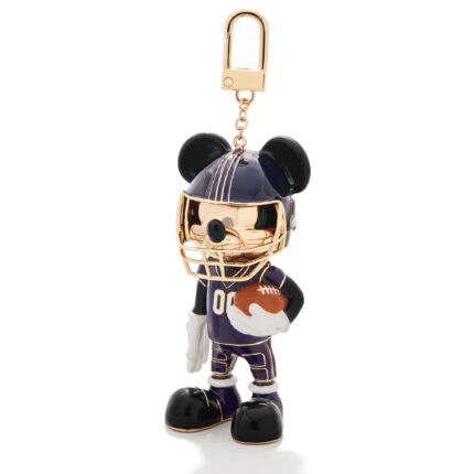BaubleBar Baltimore Ravens Disney Mickey Mouse Keychain