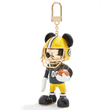 BaubleBar Green Bay Packers Disney Mickey Mouse Keychain