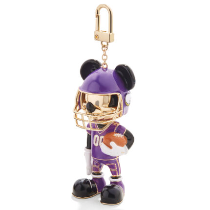 BaubleBar Minnesota Vikings Disney Mickey Mouse Keychain