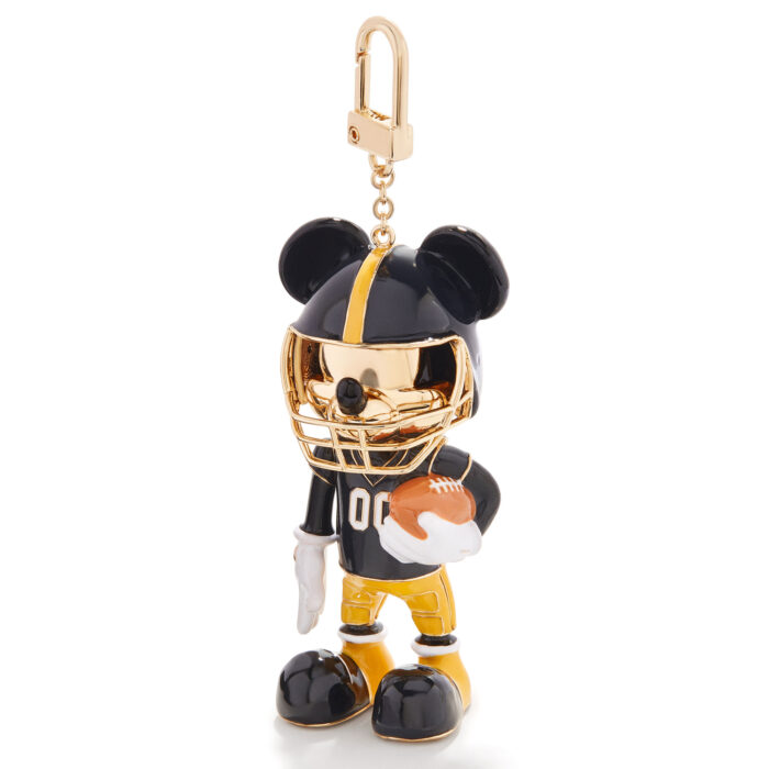 BaubleBar Pittsburgh Steelers Disney Mickey Mouse Keychain