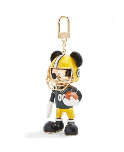 Baublebar Green Bay Packers Disney Mickey Mouse Keychain
