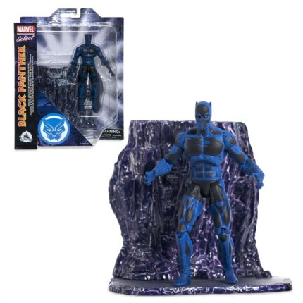 Black Panther (Comic Colors) Action Figure Marvel Select by Diamond 7'' Official shopDisney