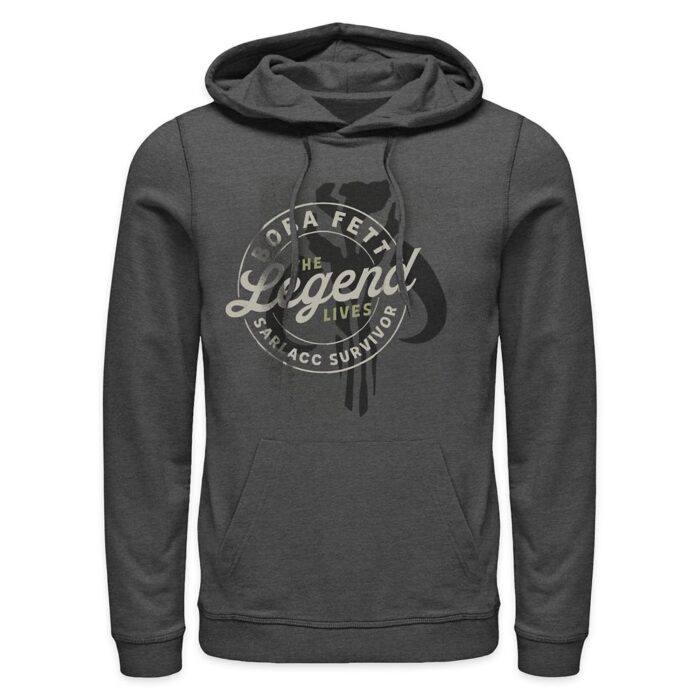 Boba Fett ''The Legend Lives'' Pullover Hoodie for Adults Star Wars Official shopDisney