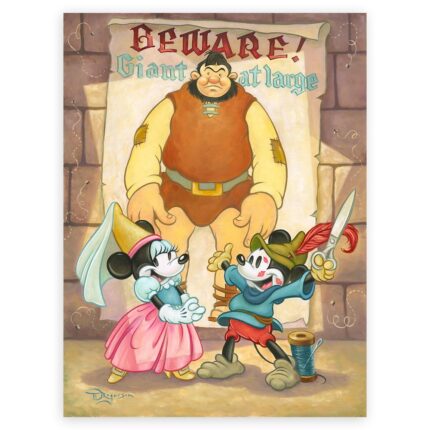 Brave Little Tailor ''Giant at Large'' Gicle by Tim Rogerson Limited Edition Official shopDisney