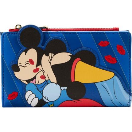 Brave Little Tailor Mickey and Minnie Mouse Flap Wallet