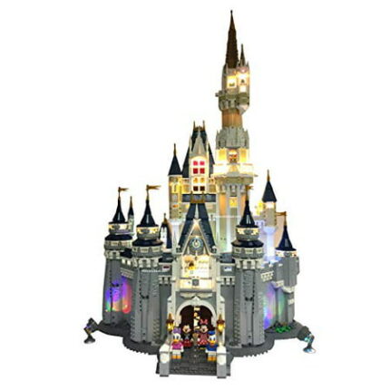 Brick Loot Deluxe LED Lighting Kit for Your LEGO Disney Castle Set 71040 (LEGO set not included)