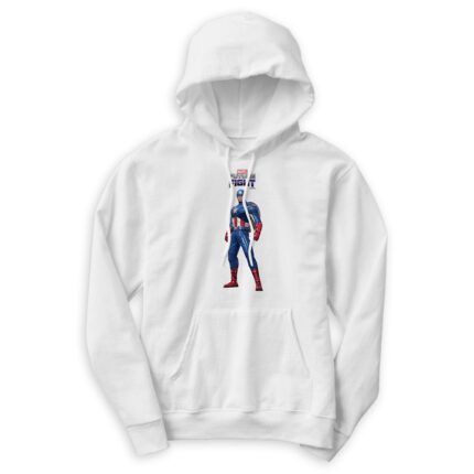 Captain America Pullover Hoodie for Men Marvel Future Fight Customizable Official shopDisney