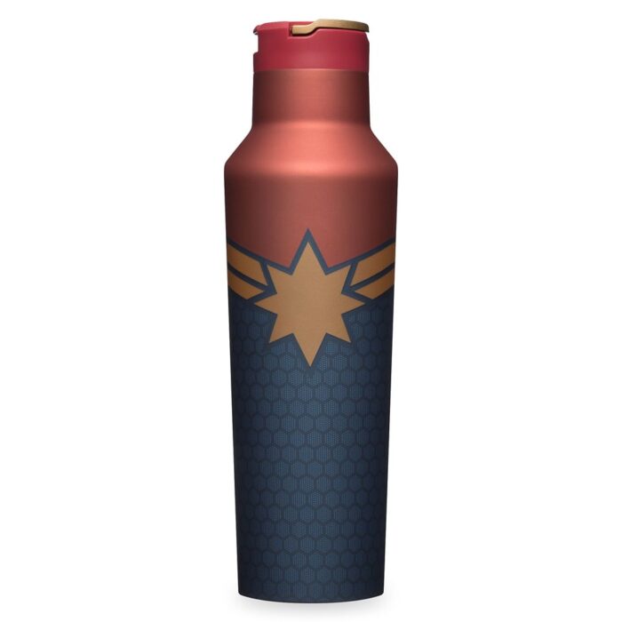 Captain Marvel Stainless Steel Canteen by Corkcicle Official shopDisney