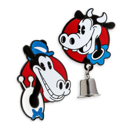 Clarabelle Cow and Horace Horsecollar Pin Set Disney100 Limited Release