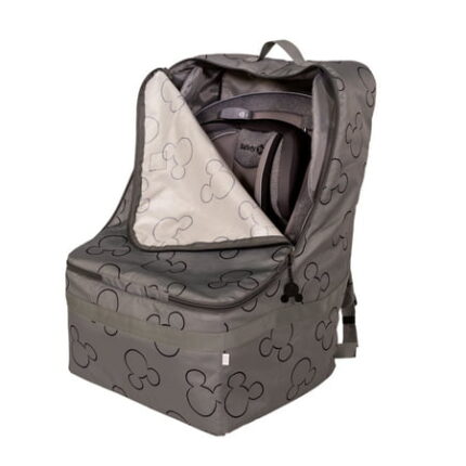 Disney Baby by J.L. Childress Ultimate Backpack Padded Car Seat Travel Bag Grey