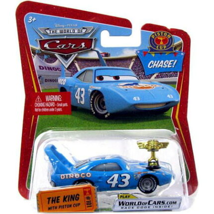 Disney Cars Series 1 The King with Piston Cup Trophy Diecast Car