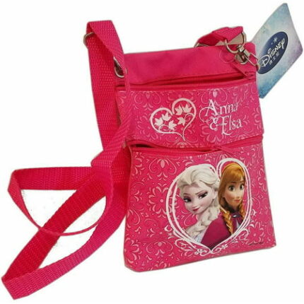 Disney Frozen PINK Adjustable Strap Messenger Shoulder Cross Purse Bag