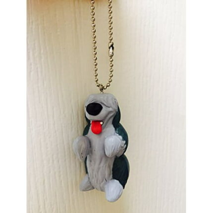 Disney Little Mermaid Exclusive Max The Dog 2.5 PVC Figure Keychain Key Chain Dangler Figurine Doll Toy