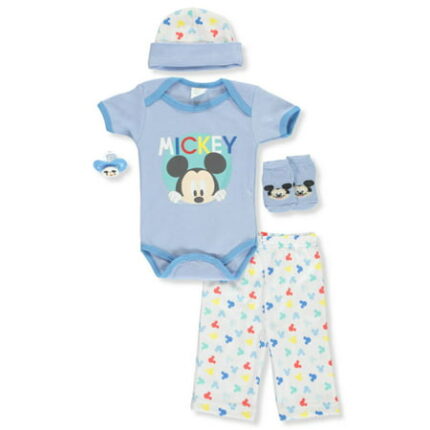 Disney Mickey Mouse 5-Piece Layette Set (Newborn)