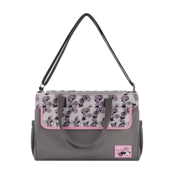 Disney Minnie Mouse Diaper Tote Bag - Gray