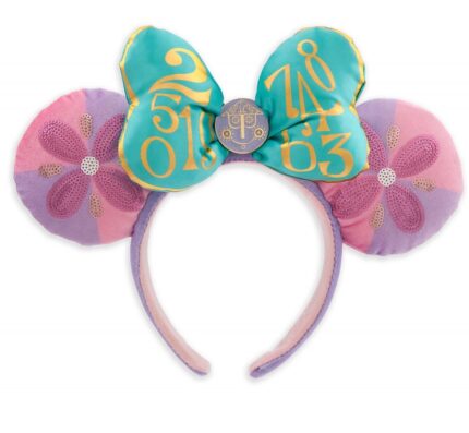 Disney Minnie Mouse Main Attraction April It's A Small World Ear Headband