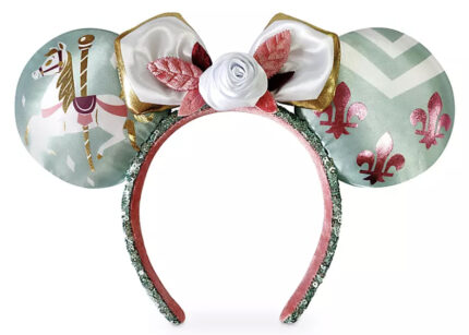 Disney Minnie Mouse Main Attraction July King Arthur Carrousel Ear Headband