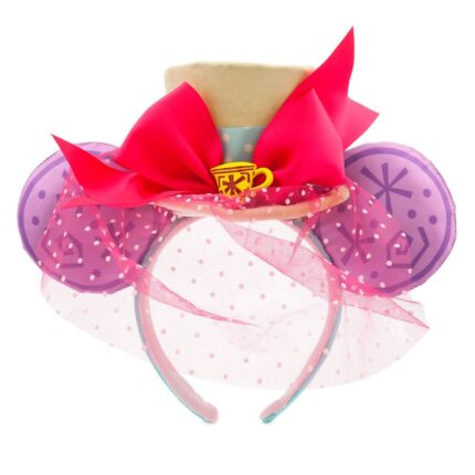 Disney Minnie Mouse Main Attraction March Mad Tea Party Ear Headband