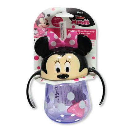 Disney Minnie Mouse Spill-Proof Weighted Straw Sippy Cup