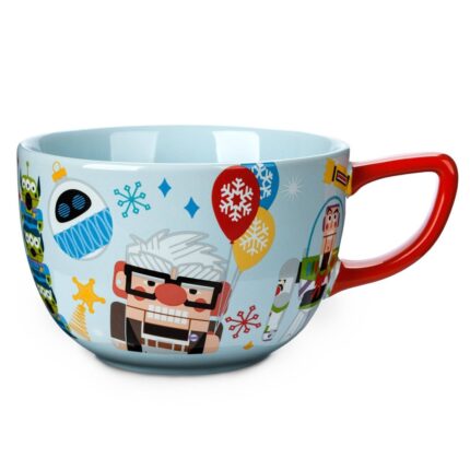 Disney Pixar 28oz Stoneware Holiday Soup Mug - Disney store
