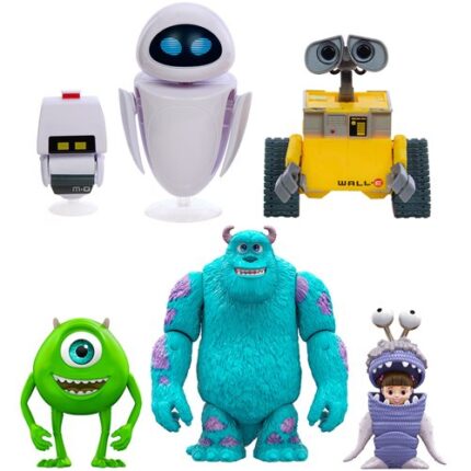 Disney Pixar 4-In Scale Action Figure 3-Pack Case of 4