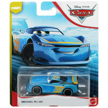 Disney / Pixar Cars Next-Gen Piston Cup Racers Michael Rotor Diecast Car (Version 2)