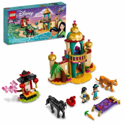 Disney Princess Jasmine and Mulan's Adventure 43208 Building Kit (176 Pieces) by LEGO, Multicolor