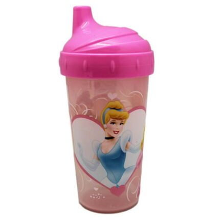 Disney Princess Pink Colored Translucent Sippy Cup