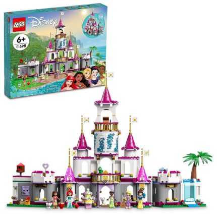 Disney Princess Ultimate Adventure Castle 43205 Building Kit (698 Pieces) by LEGO, Multicolor