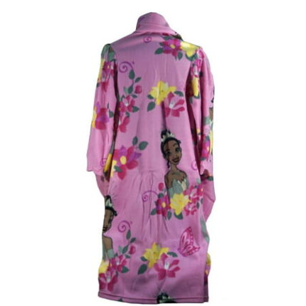 Disney Princesses: The Princess and the Frog Shining Flowers Youth Comfy Throw - The Blanket with Sleeves