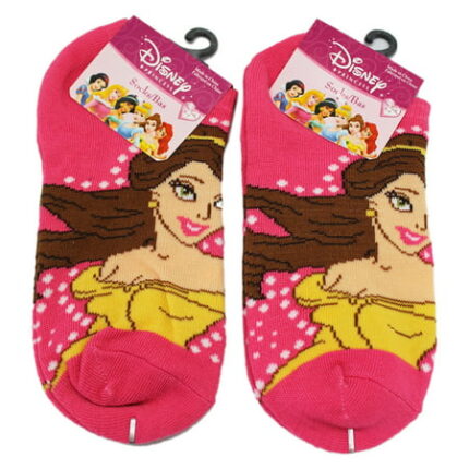 Disney s Beauty and the Beast Belle Hot Pink Socks (Kids Size 6-8)