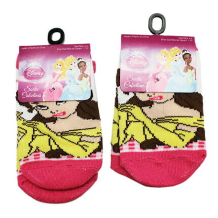 Disney s Beauty and the Beast Belle Toddler Socks (2 Pairs Size 4-6)