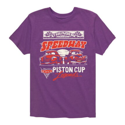 Disney s Cars - Thunder Hollow Piston Cup - Toddler And Youth Short Sleeve Graphic T-Shirt