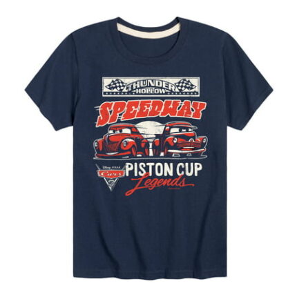 Disney s Cars - Thunder Hollow Piston Cup - Toddler And Youth Short Sleeve Graphic T-Shirt