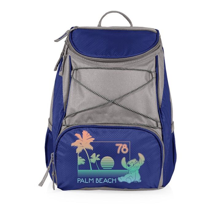 Disney's Lilo & Stich Palm Beach PTX Backpack Cooler by Oniva, Blue