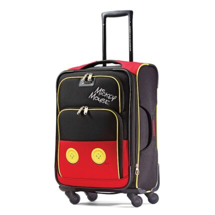 Disney's Mickey Mouse Pants Spinner Luggage by American Tourister, Black, 28 INCH