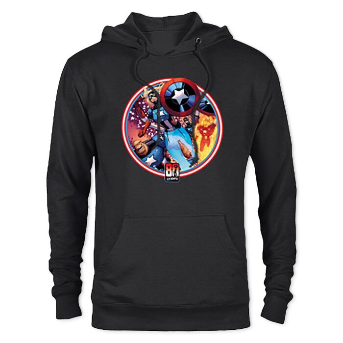 Fantastic Four #34 Pullover Hoodie for Adults Captain America 80th Anniversary Variant Covers Customized Official shopDisney