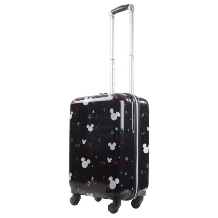 Ful Disney Mickey Mouse Icons 4-Wheel 21 in. Spinner Luggage, Red