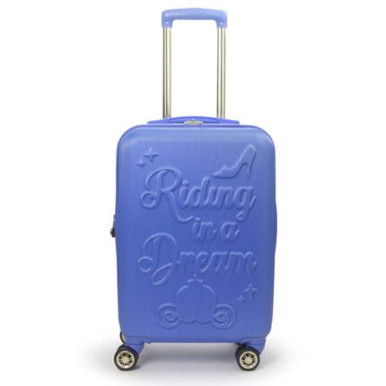 Ful Disney Princess Cinderella 21 in. Lavender Hard-Sided Carry-On Luggage, Purple