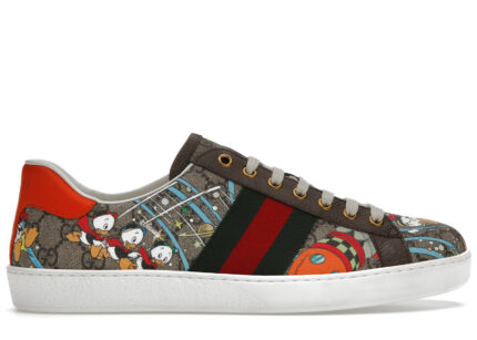 Gucci Ace x Disney Huey, Dewey, Louie Print