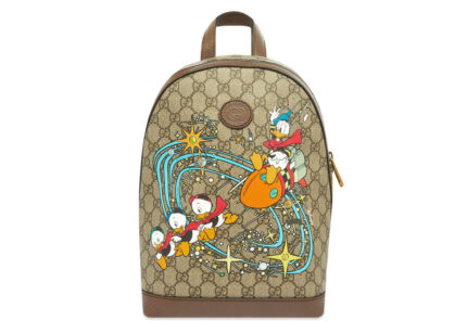 Gucci x Disney Donald Duck Backpack Mini GG Supreme Beige/Ebony/Multi