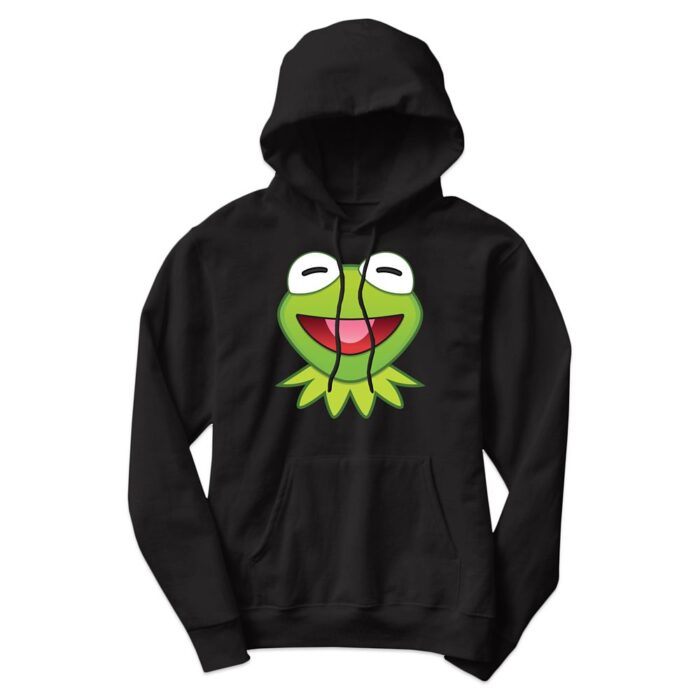 Kermit Emoji Hooded Sweatshirt for Men Customizable Official shopDisney