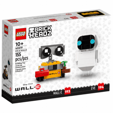 LEGO 40619 Disney WALL-E & Eve Brickheadz 100 Year Anniversary Set