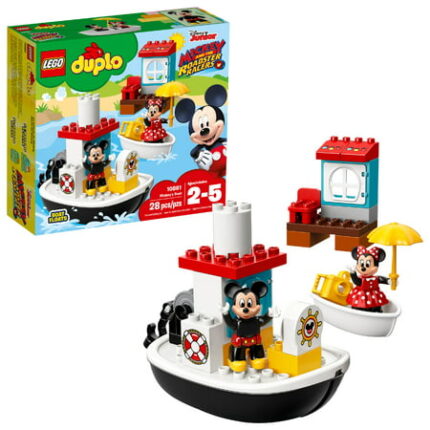 LEGO DUPLO Disney Mickey s Boat 10881 Building Set (28 Pieces)