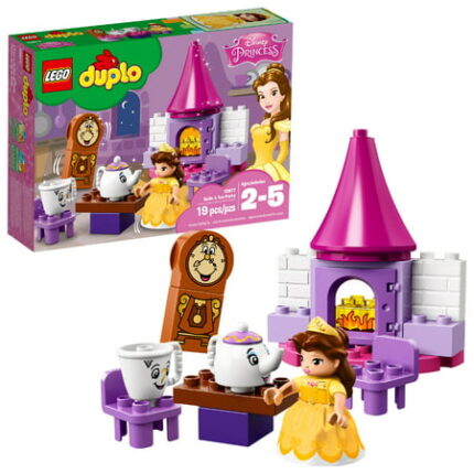 LEGO DUPLO Disney Princess Belle's Tea Party Building Set for Toddlers 10877