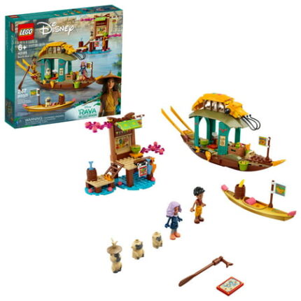 LEGO Disney Boun?s Boat 43185 Building Kit; an Imaginative Toy Building Kit; Best for Kids Who Like Exploring The World and Adventuring with Strong Disney Characters New 2021 (247 Pieces)