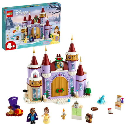 LEGO Disney Princess Series - Beauty and the Beast - Belle s Castle Winter Celebration 43180